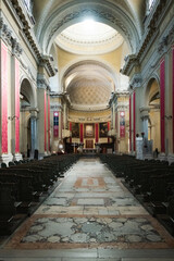 Grand Interior of Cattedrale della Risurrezione di Nostro Signore Gesù Cristo, Ravenna