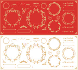 アンティークフレームセット