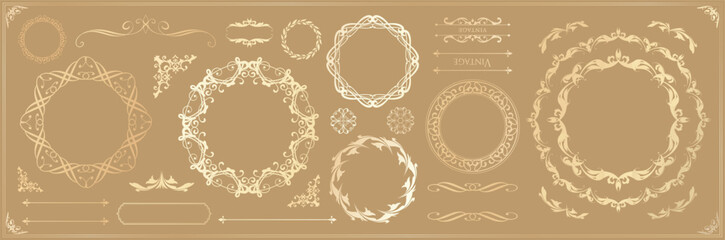 アンティークフレームセット