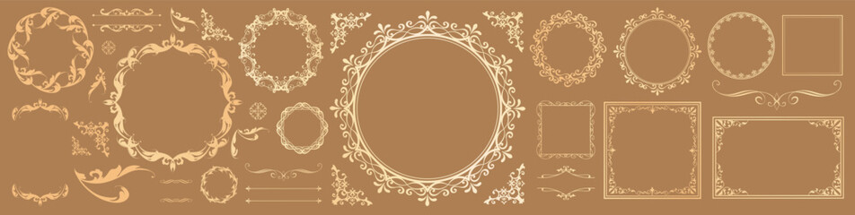 アンティークフレームセット