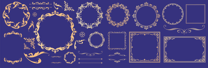 アンティークフレームセット