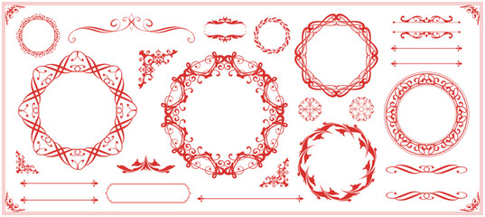 アンティークフレームセット