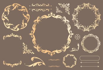 アンティークフレームセット