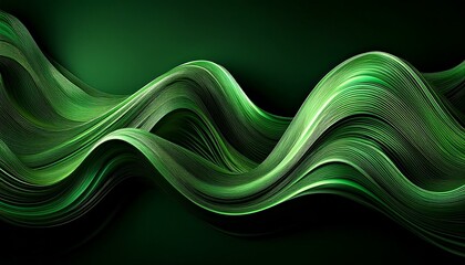 wavy lines on dark backdrop with thin abstract stripes graphic resource background banner