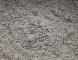 Beautiful close-up of spelt flour