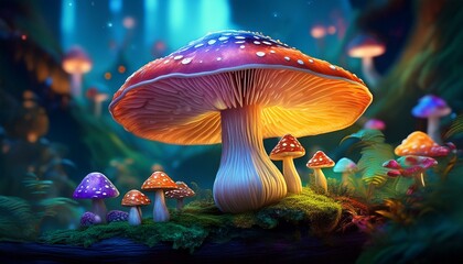 mushroom in the forest