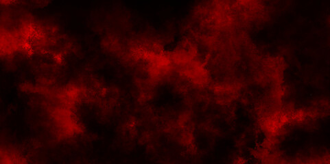 Modern abstract red texture, Red smoke grunge texture on black background, seamless red watercolor artist Mural wallpaper texture with stains, grainy and grunge red watercolor vector art background.