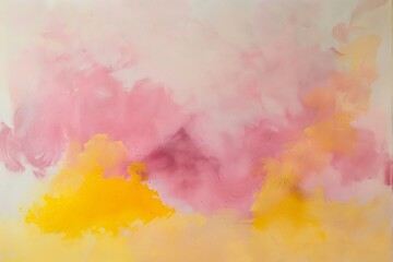 Obraz premium Fantasy cloudy sky with pastel gradient color, Abstract nature background
