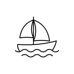 Adventure vector icon