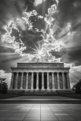 Obraz premium Dramatic sky above 