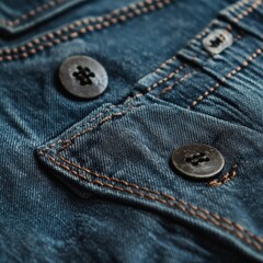 Cotton fabric texture with rivets