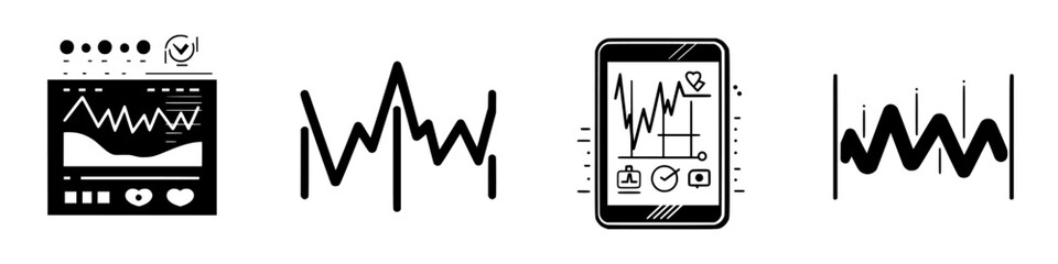 Health monitoring system utilizing advanced data visualization techniques for tracking vital signs
