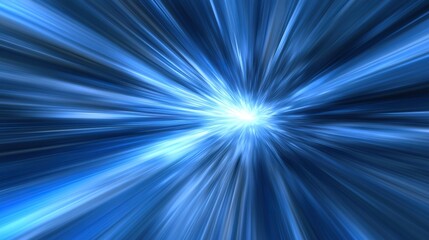Dynamic Blue Light Explosion Effect
