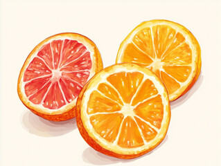 slice of orange fruit