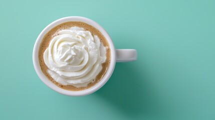 A comforting cup of Irish coffee, sweetened with brown sugar and crowned with fluffy whipped cream, is ideal for chilly nights.