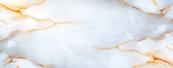 Fototapeta premium White gold marble texture pattern background with high resolution design for cover book or brochure, poster, wallpaper background or realistic business