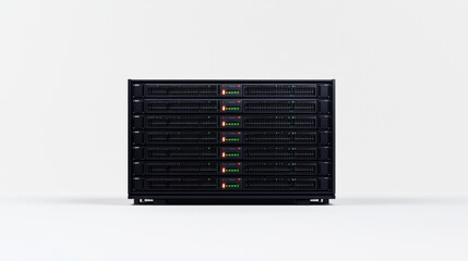 Modern data center with advanced server technology and efficient design