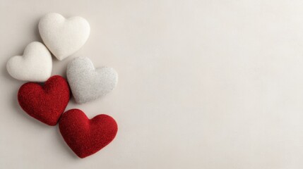 Obraz premium Create Minimalist Heart-Shaped Valentine Decor for Your Spa Retreat