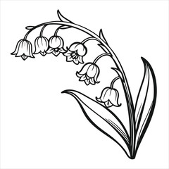 vector illustration of an flower
