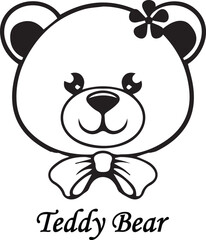 Teddy bear vector file download | Any changes can be possible
