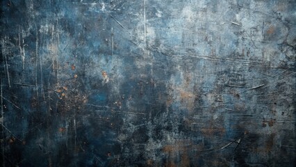 Obraz premium Abstract Dark Blue and Rusty Textured Background for Creative Use