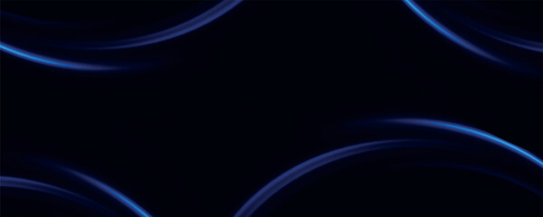 City road car light trails motion background. Illustration of light ray, stripe line with blue light, speed motion background.