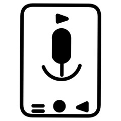 mobile phone feature record voice