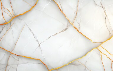 Fototapeta premium White gold marble texture pattern background with high resolution design for cover book or brochure, poster, wallpaper background or realistic business