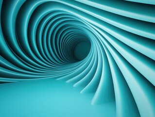 Obraz premium Fluid motion of air passing through an aerodynamic tunnel