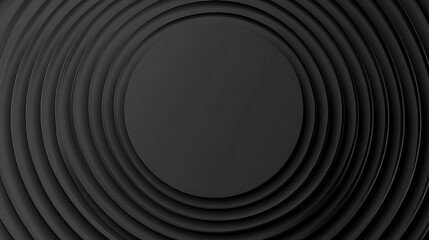 Obraz premium Dark concentric circles background