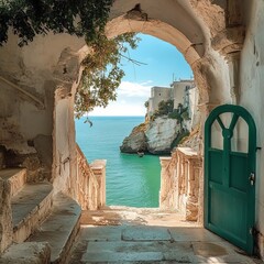 Summer Architello on the Gargano peninsula, Italy