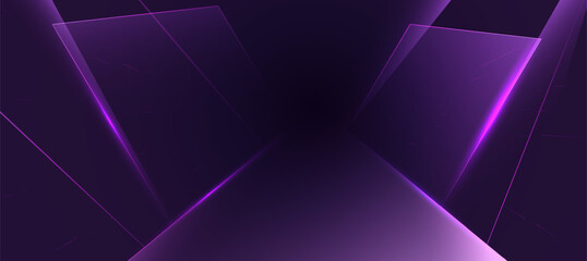 Fototapeta premium Futuristic digital neon technology background, technology innovation background for tech event poster or presentation product business