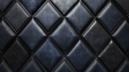 Fototapeta premium Dark diamond texture wall background