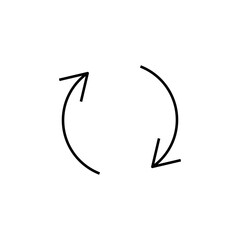 refresh outline icon