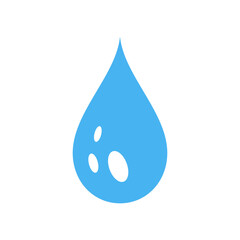 blue water drop element
