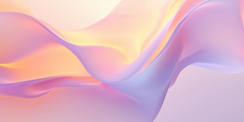 A minimalist white background with abstract, flowing curves and soft gradients. The subtle movement in the design evokes calmness and serenity, perfect for luxury branding, wellness apps, or high-end