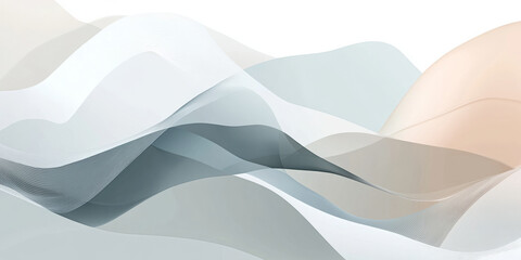 A minimalistic abstract background in shades of soft gray, cool blue, and muted silver. The gentle tones create a calm, serene atmosphere, ideal for professional branding, corporate websites, or