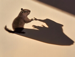 Organize a creative activity where participants make shadow art based on the groundhog's shadow. This could include drawing, painting, or even crafting shadow puppets.