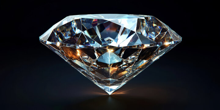 A diamond-encrusted background with sharp, geometric patterns creating a dazzling effect. The play of light from the reflective surfaces brings depth and intrigue, making it ideal for modern art,