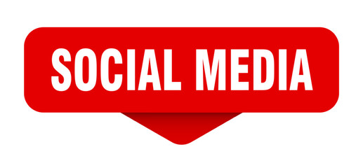 social media sticker. social media sign on transparent background