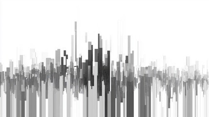 Silver colored flat digital pixel art modern design isolated on white