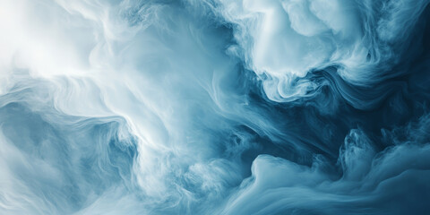 A sky blue abstract background with a soft, swirling pattern that mimics the appearance of clouds. The airy, light design works beautifully for dreamy digital experiences or serene website backgrounds