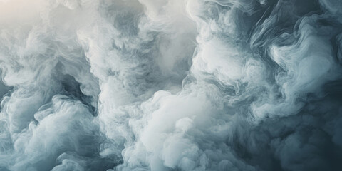 A smooth grey background with swirling, soft textures resembling clouds. The airy design gives off a serene, calming feeling, ideal for wellness projects, spa branding, or peaceful digital visuals.