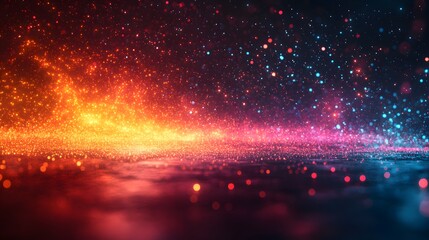 Business concept for new ventures, futuristic startup visualization with vibrant colors