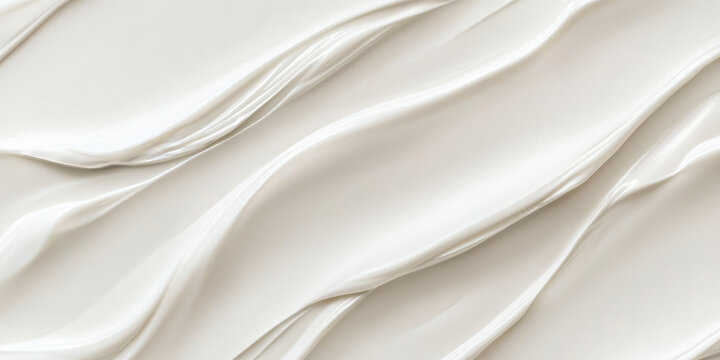 A gentle white background with smooth curves and soft patterns creating an abstract design. This elegant and calming texture is ideal for upscale event branding, minimalist packaging, or peaceful,