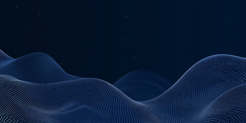 A navy blue background with light, ethereal patterns that seem to float across the surface, evoking a dreamy, cosmic atmosphere. Perfect for space-themed projects, luxury designs, or digital art.