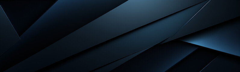 Minimalistic background, dark blue, diagonal shapes, simple and elegant design