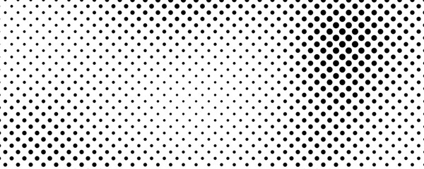 Monochrome halftone background with dots