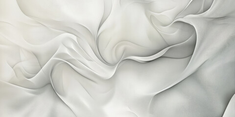 Obraz premium A soft grey background with abstract swirling lines and waves that give the design a smooth, flowing quality. Perfect for nature-inspired designs, wellness projects, or minimalist artwork.
