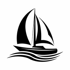 sailing ship silhouette